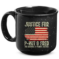 Justice For P Nut And Fred The Squirrel And Peanut Justice 15oz Campfire Ceramic Mug