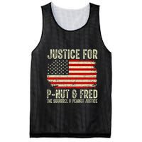 Justice For P Nut And Fred The Squirrel And Peanut Justice Mesh Reversible Basketball Jersey Tank