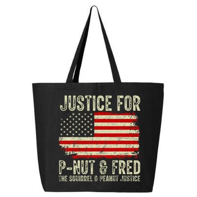 Justice For P Nut And Fred The Squirrel And Peanut Justice 25L Jumbo Tote