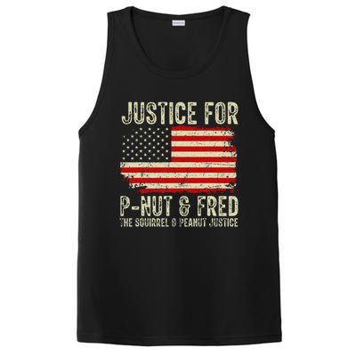 Justice For P Nut And Fred The Squirrel And Peanut Justice PosiCharge Competitor Tank