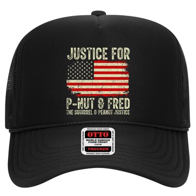 Justice For P Nut And Fred The Squirrel And Peanut Justice Trucker Hat