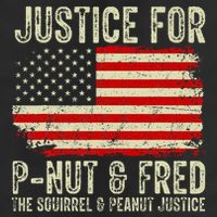 Justice For P Nut And Fred The Squirrel And Peanut Justice Trucker Hat