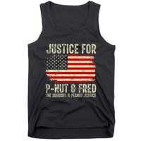 Justice For P Nut And Fred The Squirrel And Peanut Justice Tank Top