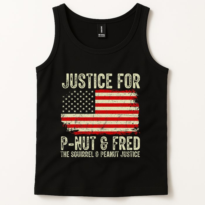 Justice For P Nut And Fred The Squirrel And Peanut Justice Tank Top