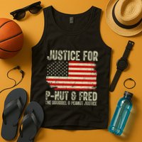 Justice For P Nut And Fred The Squirrel And Peanut Justice Tank Top