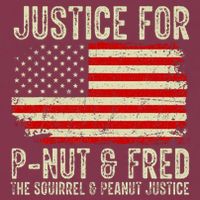 Justice For P Nut And Fred The Squirrel And Peanut Justice 16oz Travel Tumbler