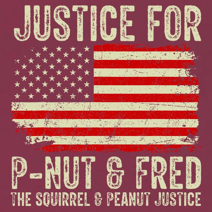 Justice For P Nut And Fred The Squirrel And Peanut Justice 16oz Travel Tumbler