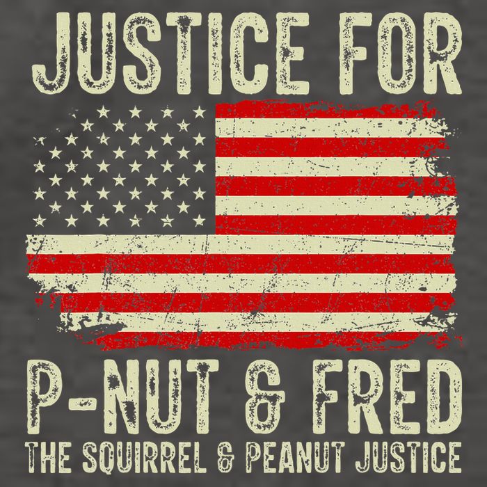 Justice For P Nut And Fred The Squirrel And Peanut Justice Vector Backpack