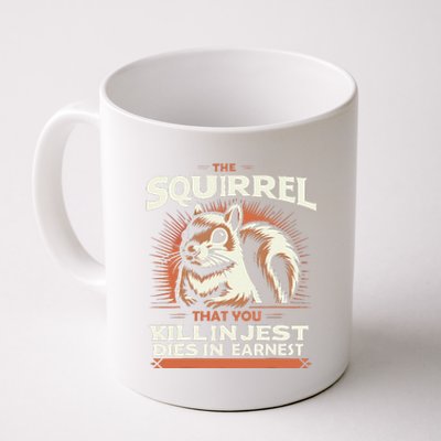 Justice For Peanut The Squirrel Funny Vintage Design Coffee Mug