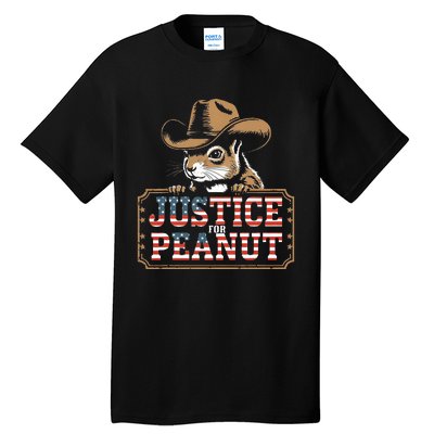 Justice For Peanut The Squirrel Peanut Squirrel Tall T-Shirt