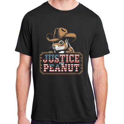 Justice For Peanut The Squirrel Peanut Squirrel Adult ChromaSoft Performance T-Shirt