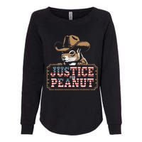 Justice For Peanut The Squirrel Peanut Squirrel Womens California Wash Sweatshirt