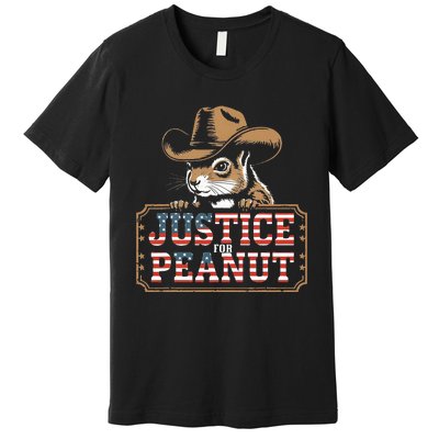 Justice For Peanut The Squirrel Peanut Squirrel Premium T-Shirt