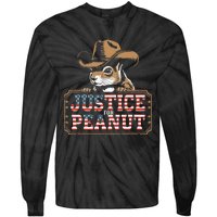 Justice For Peanut The Squirrel Peanut Squirrel Tie-Dye Long Sleeve Shirt