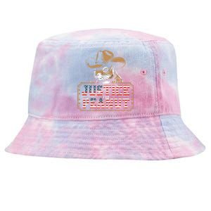 Justice For Peanut The Squirrel Peanut Squirrel Tie-Dyed Bucket Hat