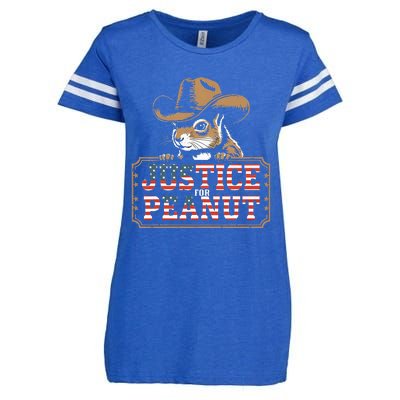 Justice For Peanut The Squirrel Peanut Squirrel Enza Ladies Jersey Football T-Shirt