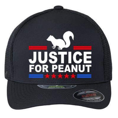 Justice For Peanut The Squirrel 2024 Flexfit Unipanel Trucker Cap