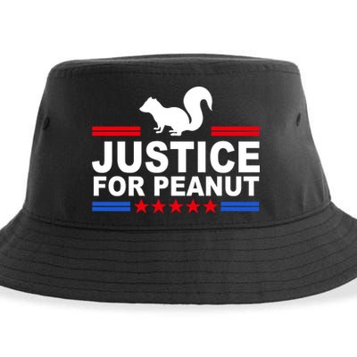 Justice For Peanut The Squirrel 2024 Sustainable Bucket Hat