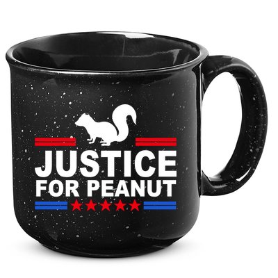 Justice For Peanut The Squirrel 2024 15oz Campfire Ceramic Mug