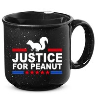 Justice For Peanut The Squirrel 2024 15oz Campfire Ceramic Mug