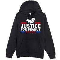 Justice For Peanut The Squirrel 2024 Premium Pullover Hoodie