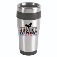 Justice For Peanut The Squirrel 2024 16oz Travel Tumbler
