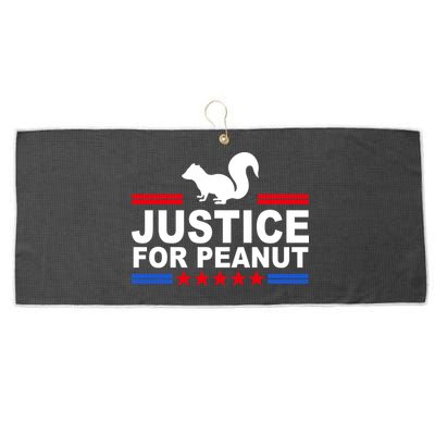 Justice For Peanut The Squirrel 2024 Large Microfiber Waffle Golf Towel
