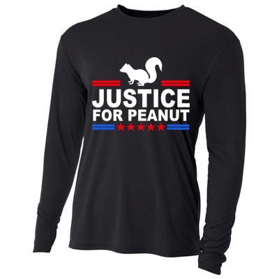 Justice For Peanut The Squirrel 2024 Cooling Performance Long Sleeve Crew