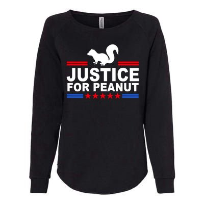 Justice For Peanut The Squirrel 2024 Womens California Wash Sweatshirt