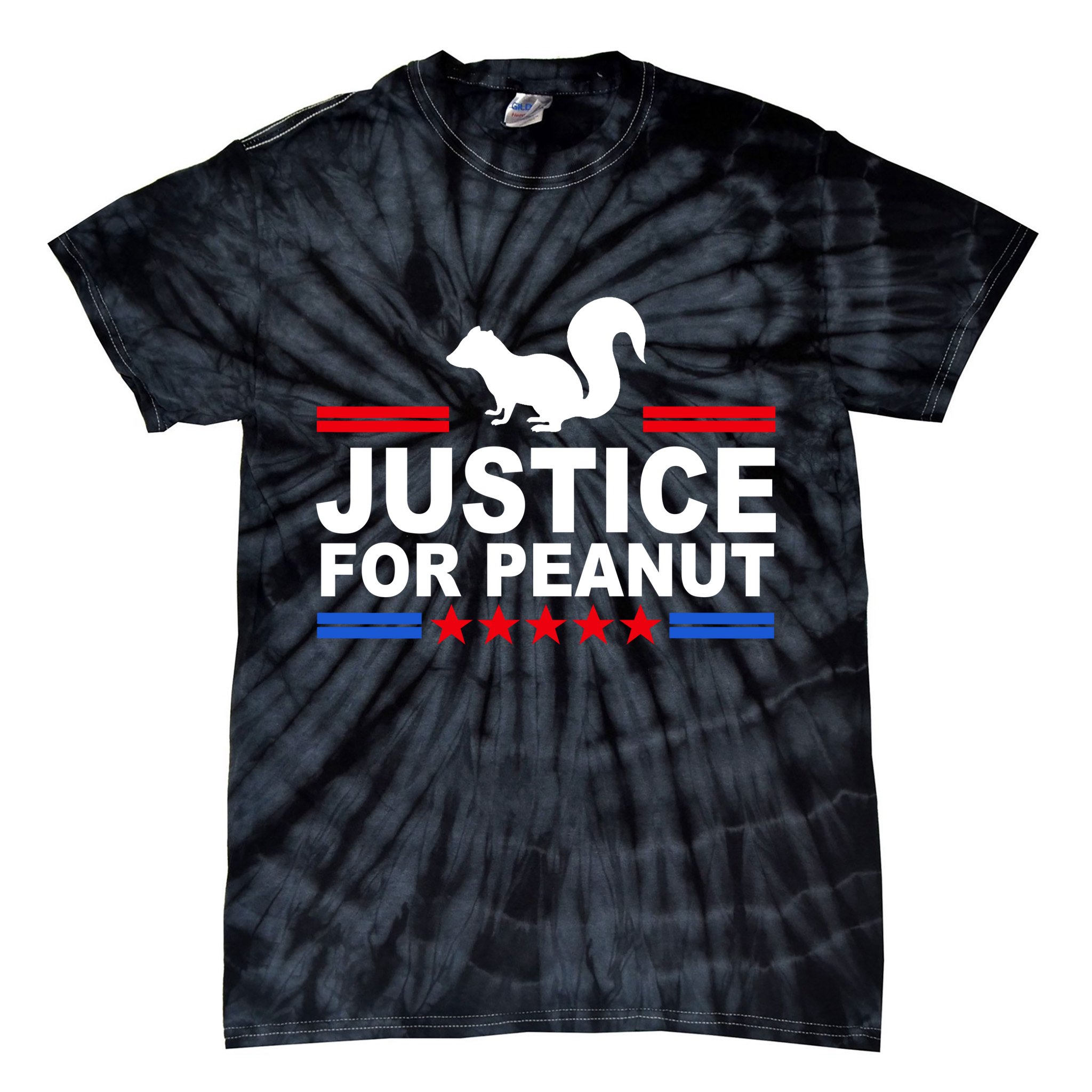 Justice For Peanut The Squirrel 2024 Tie-Dye T-Shirt