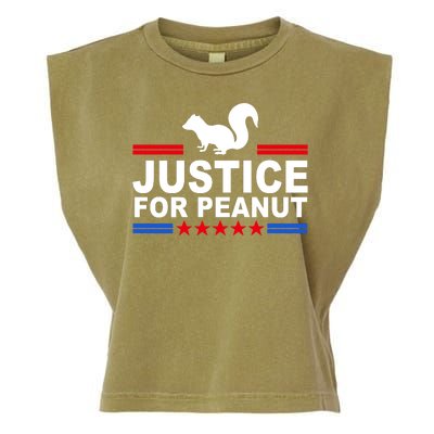 Justice For Peanut The Squirrel 2024 Garment-Dyed Women's Muscle Tee