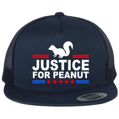 Justice For Peanut The Squirrel 2024 Flat Bill Trucker Hat