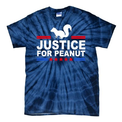 Justice For Peanut The Squirrel 2024 Tie-Dye T-Shirt