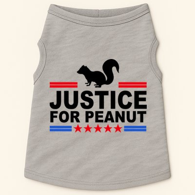 Justice For Peanut The Squirrel 2024 Doggie Tank
