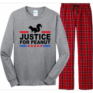 Justice For Peanut The Squirrel 2024 Long Sleeve Pajama Set