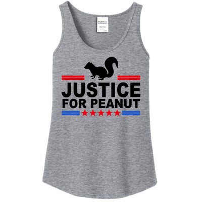 Justice For Peanut The Squirrel 2024 Ladies Essential Tank