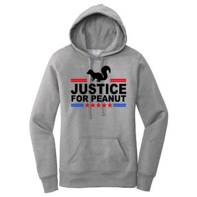 Justice For Peanut The Squirrel 2024 Women's Pullover Hoodie