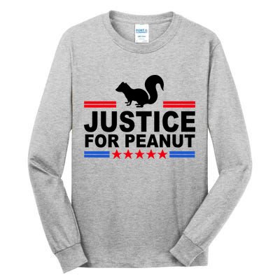 Justice For Peanut The Squirrel 2024 Tall Long Sleeve T-Shirt