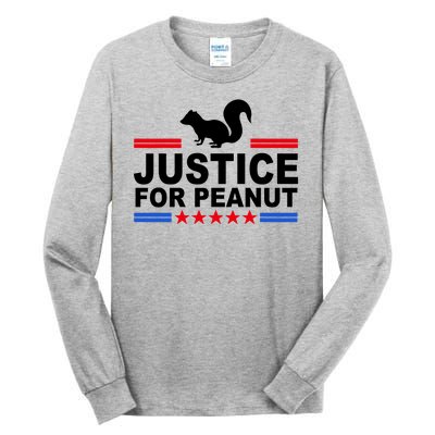 Justice For Peanut The Squirrel 2024 Tall Long Sleeve T-Shirt