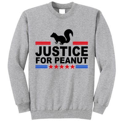 Justice For Peanut The Squirrel 2024 Tall Sweatshirt