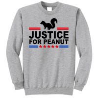 Justice For Peanut The Squirrel 2024 Tall Sweatshirt