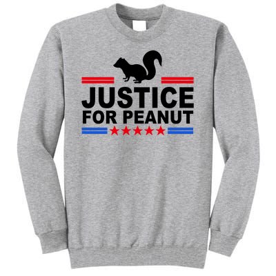 Justice For Peanut The Squirrel 2024 Tall Sweatshirt