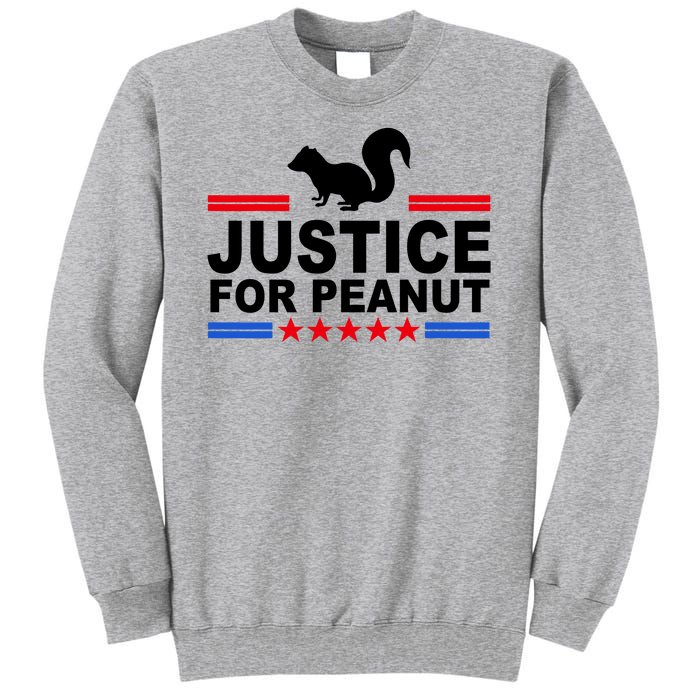 Justice For Peanut The Squirrel 2024 Tall Sweatshirt