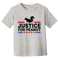 Justice For Peanut The Squirrel 2024 Toddler T-Shirt