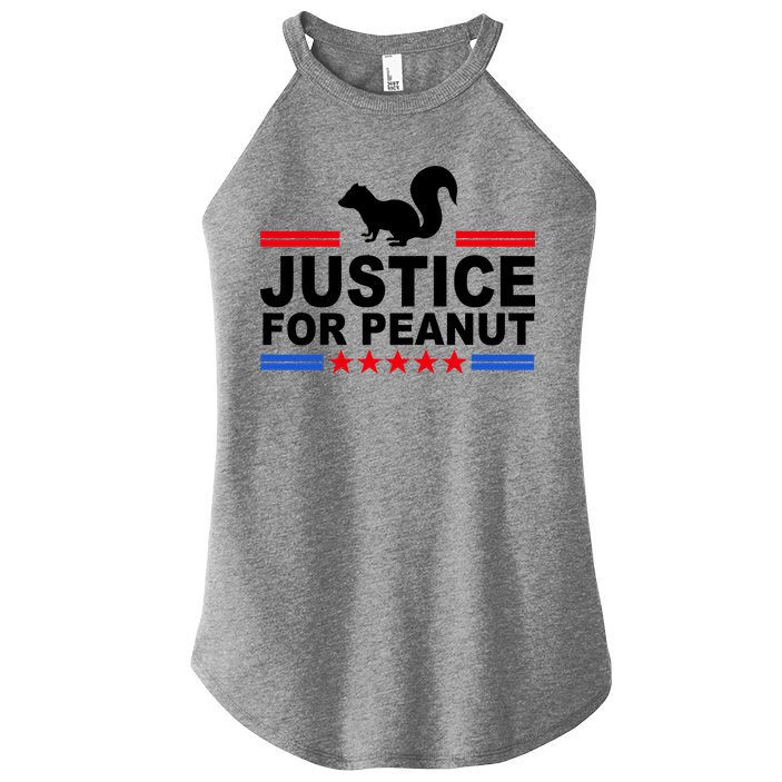 Justice For Peanut The Squirrel 2024 Women's Perfect Tri Rocker Tank
