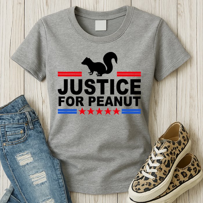 Justice For Peanut The Squirrel 2024 Womens T-Shirt