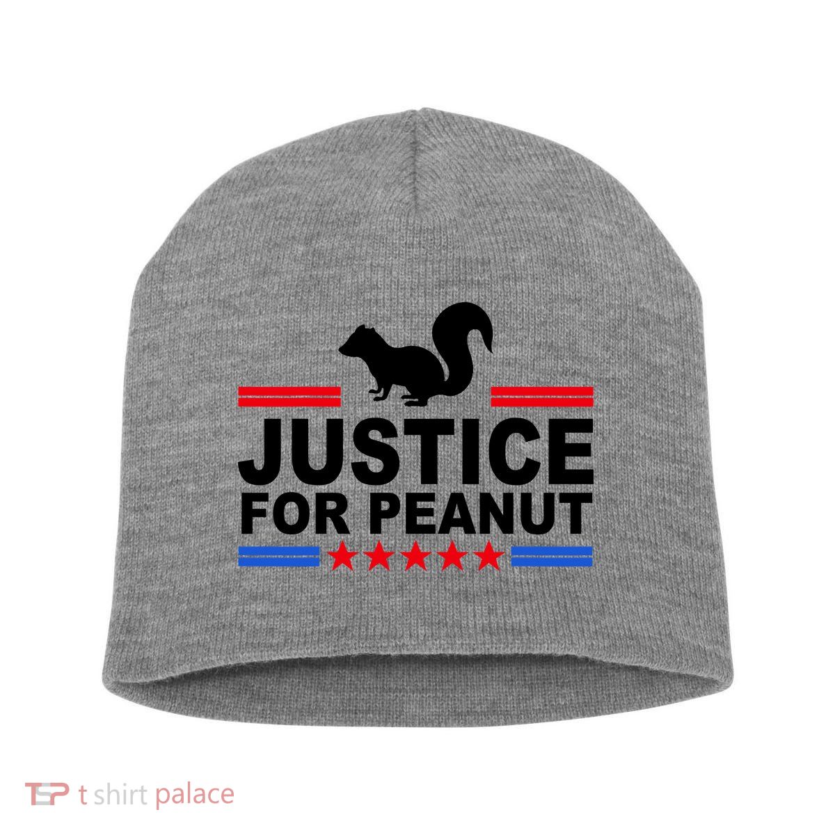Justice For Peanut The Squirrel 2024 Short Acrylic Beanie