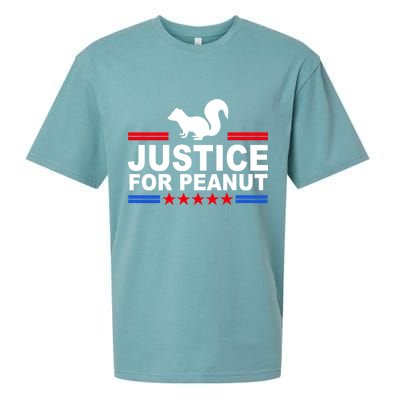 Justice For Peanut The Squirrel 2024 Sueded Cloud Jersey T-Shirt