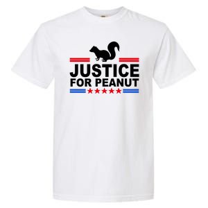 Justice For Peanut The Squirrel 2024 Garment-Dyed Heavyweight T-Shirt