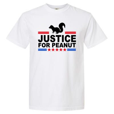 Justice For Peanut The Squirrel 2024 Garment-Dyed Heavyweight T-Shirt